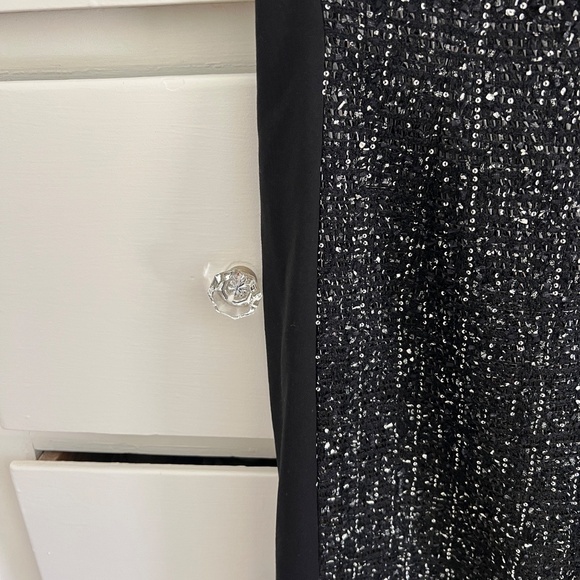 Escada Sequin Sheath Dress Sleeveless in Black Size EU 36 / US 6 - Picture 5 of 9